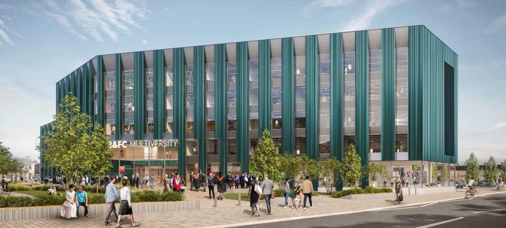 Blackpool Multiversity Exterior CGI
