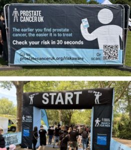 March for Men event for Prostate Cancer UK